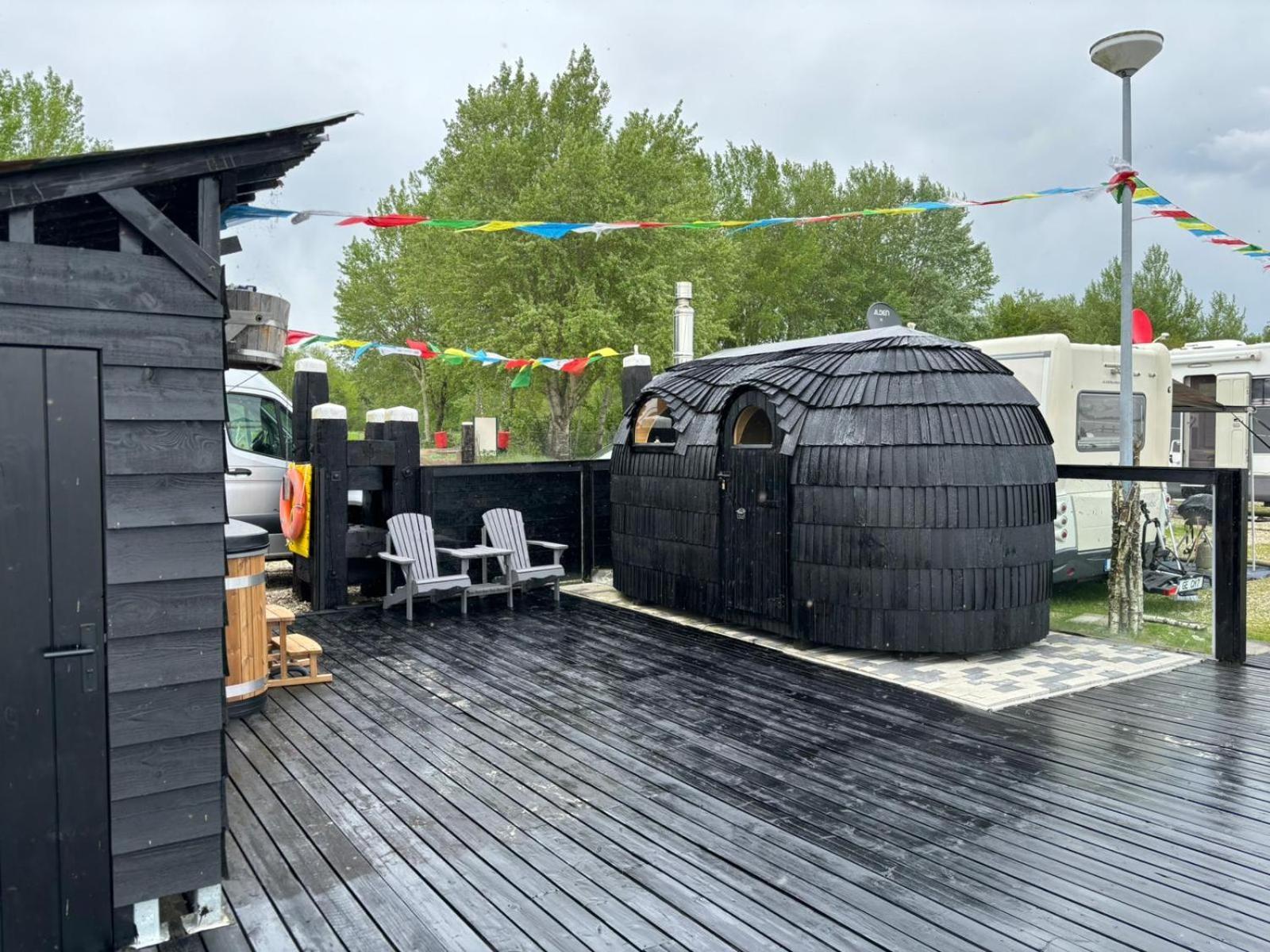 Houseboot Kingfisher, Lake View Biddinghuizen Exterior foto
